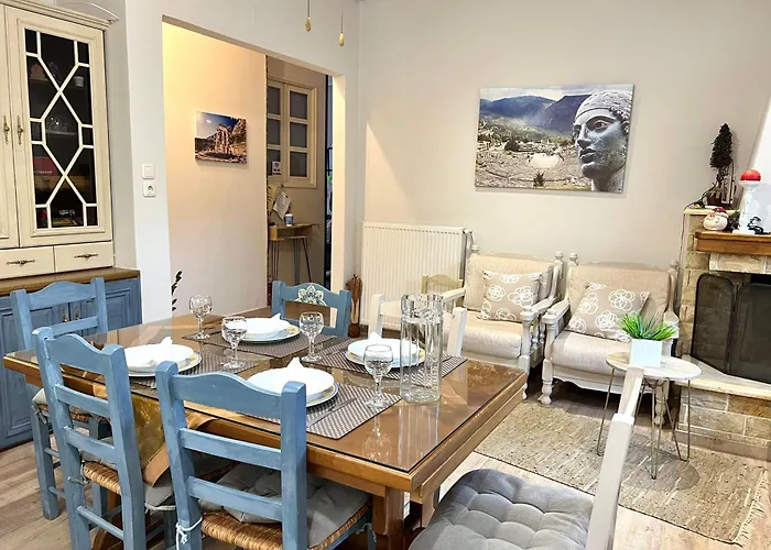 Amethyst, Luxury House Nearby Delphi Apartamento *